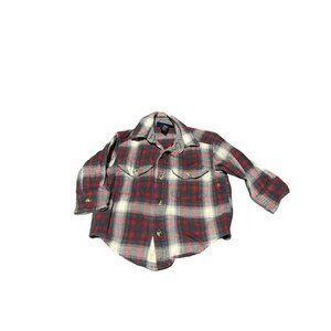 Boys Osh Kosh B’gosh  2T Button Down Plaid shirt